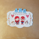 C&F Wooden Home Sweet Home Big Ribbon Name Plate - Kids Haven